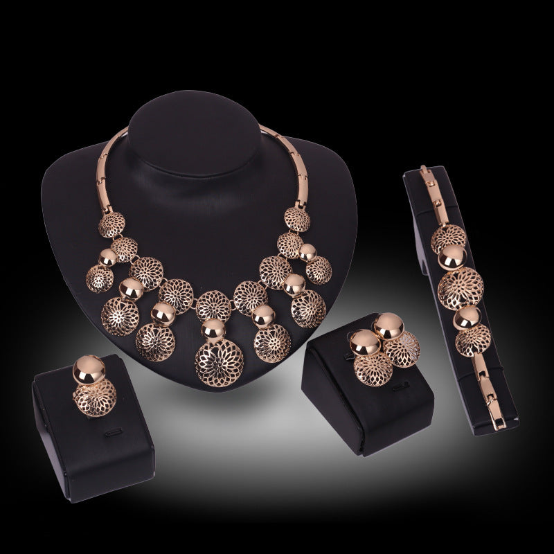 Copper Statement Jewelry Ensamble