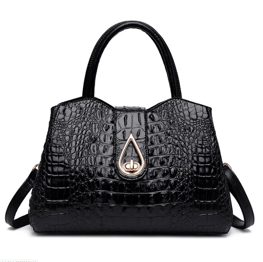 Croc Look Crossbody Bag