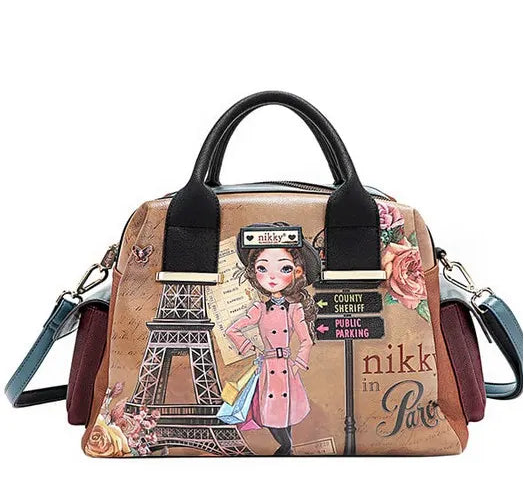 Nicole Lee USA Eco-Leather Boston Bag