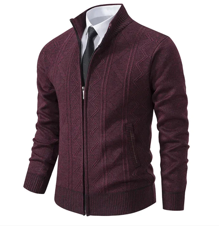 Men's Zip Up Cardigan