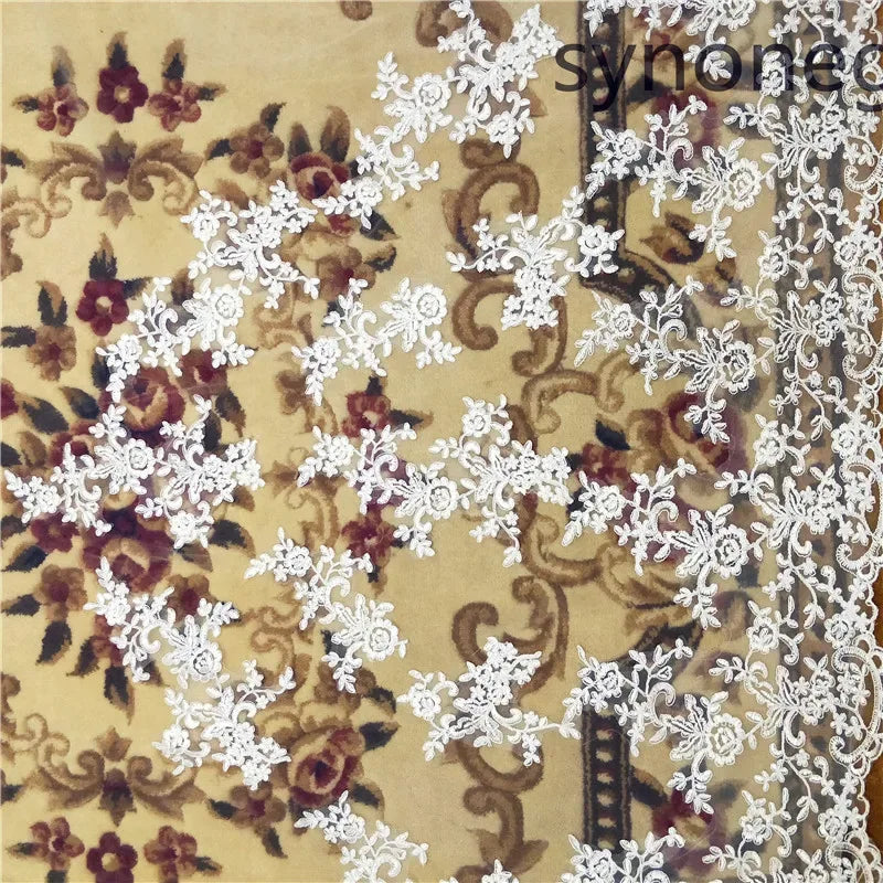 Lace Cathedral Length Bridal Veil Bazaare Mart Wedding Veil