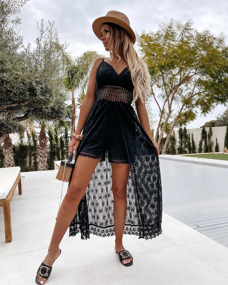 Lace Romper Jumpsuit