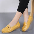 Genuine Leather Loafer Moccasins Yellow Bazaare Mart Genuine Leather Moccasins