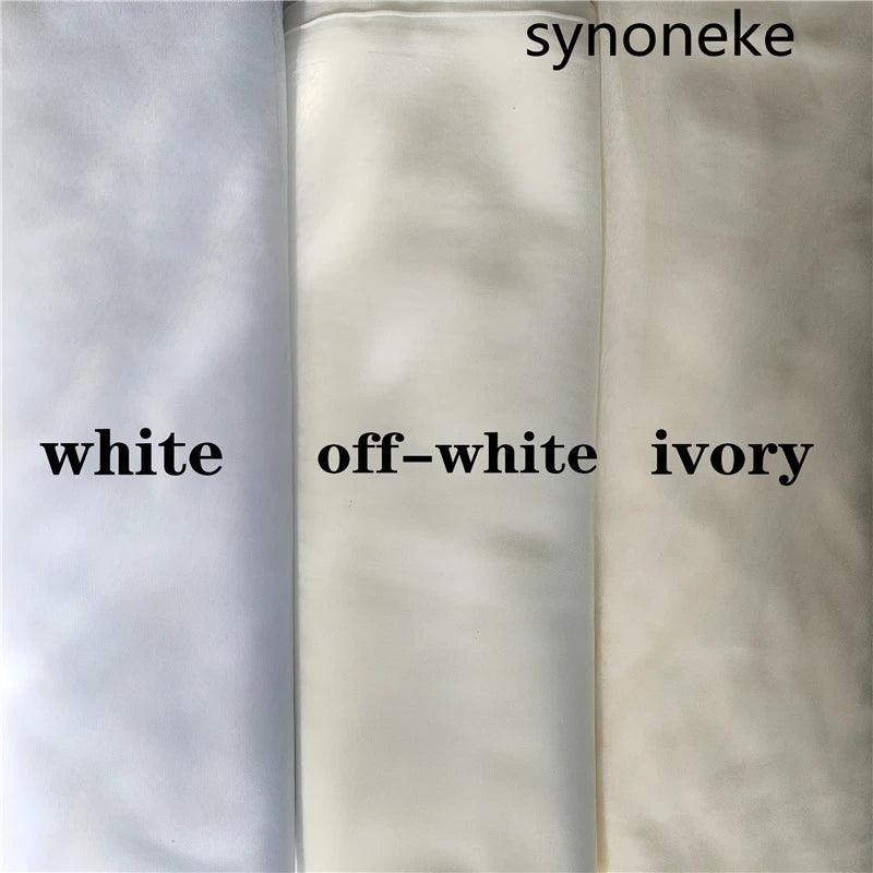 Lace Edge Bridal Veil with Comb Off White Bazaare Mart Bridal Veil