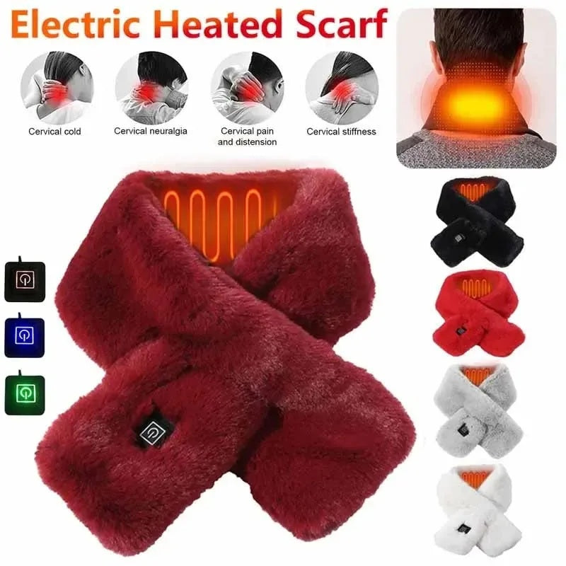 Heated Fur Scarf