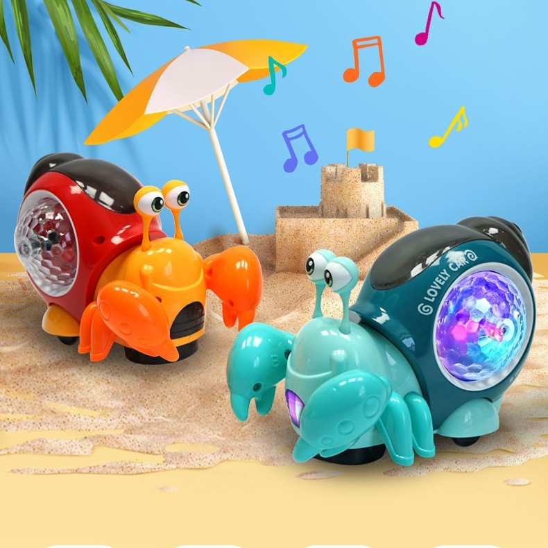 Hermit Crab Tummy Time Toys