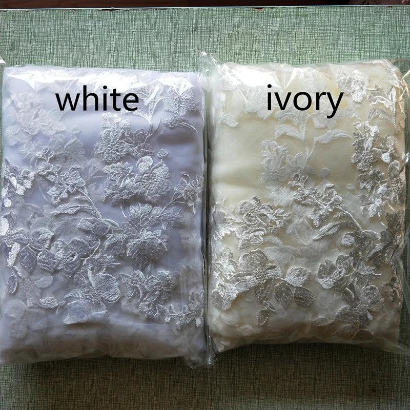 Lace Edge Bridal Veil with Comb Bazaare Mart Bridal Veil