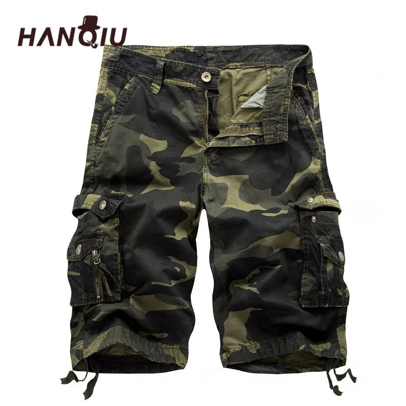 Men's Camo Cargo Shorts