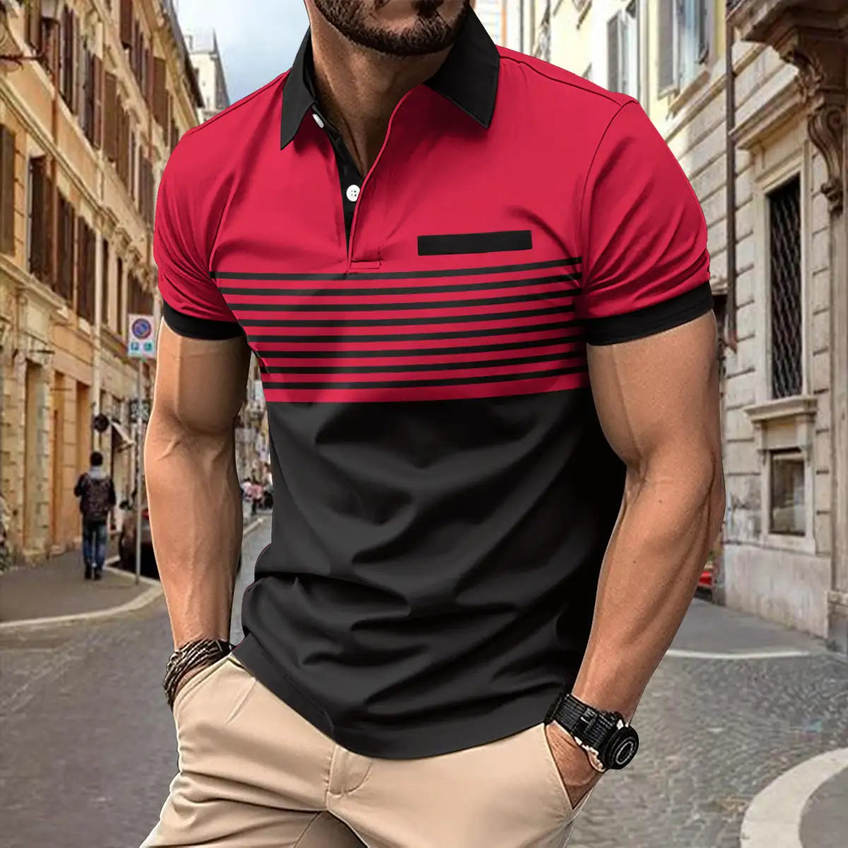 UrbanEase Men's Polo Shirt