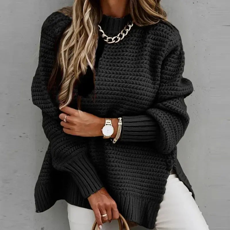 Knitted Sweater Long Sleeve