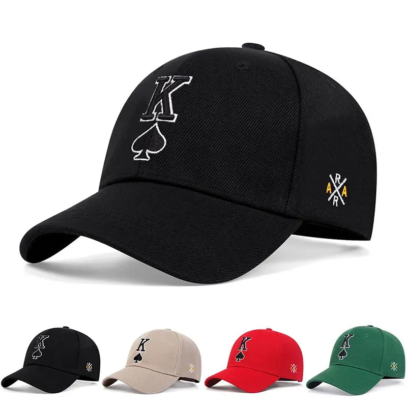 K Spade Embroidered Baseball Caps