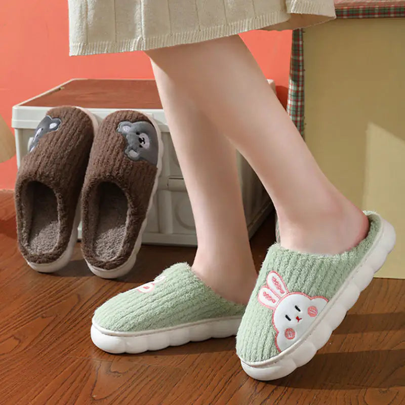 Warm Plush Cotton Shoes For Kids