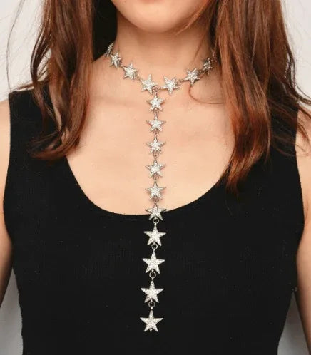 Star Log Tie Choker Bazaare Mart Long Star Choker