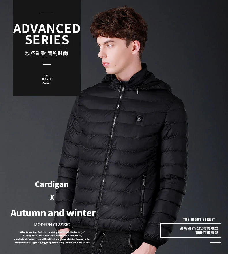 Heated Puffer Vest and Jacket