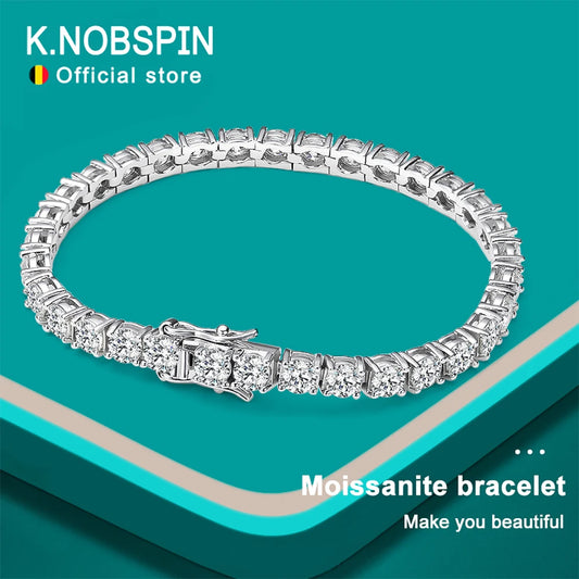 Moissanite Tennis Bracelet