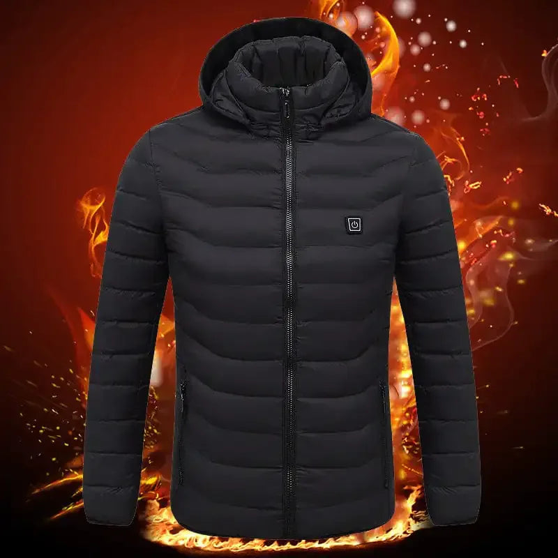 HeatTech™ Heated Jacket Black Bazaare Mart Heated Jackets