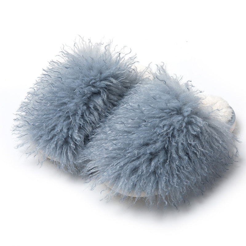 Furry Slippers - Multi Colors - Bazaare Mart