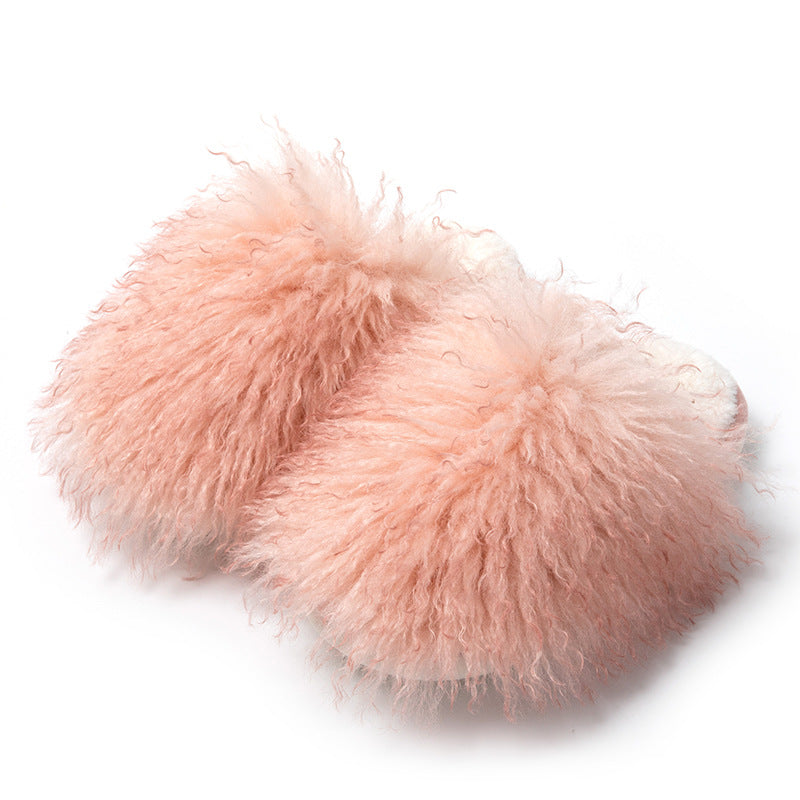 Furry Slippers - Multi Colors