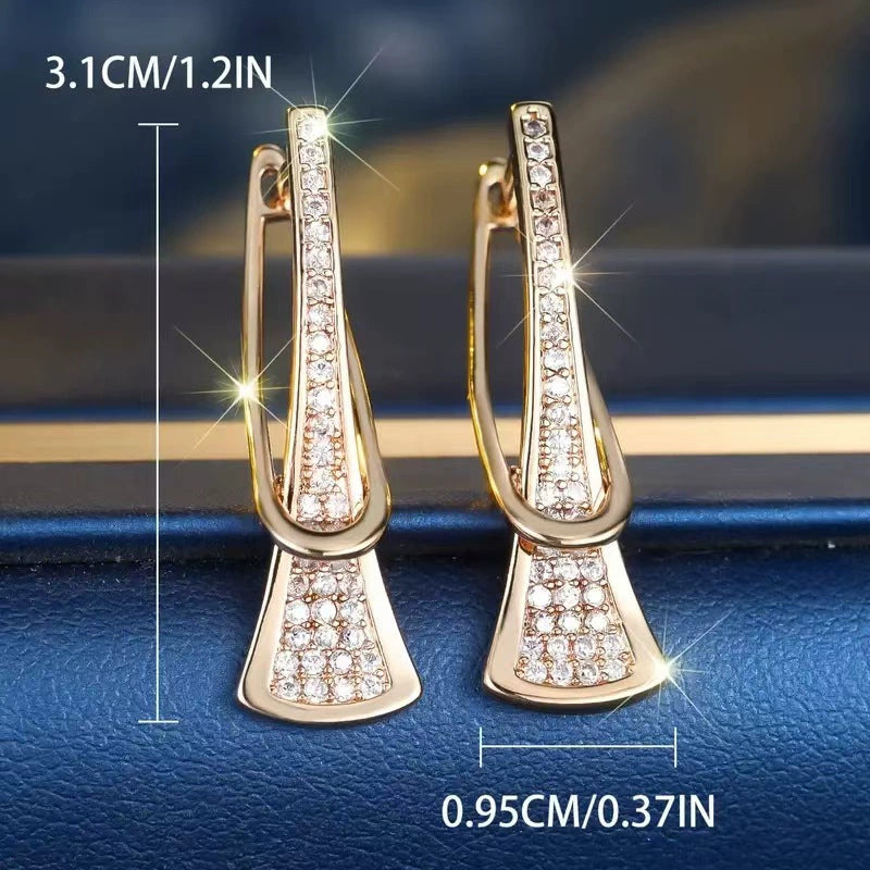 Drop Buckle Earrings