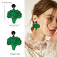 Acrylic Fruit Vegetable Earrings Broccoli P67 Bazaare Mart Fruit Earrings
