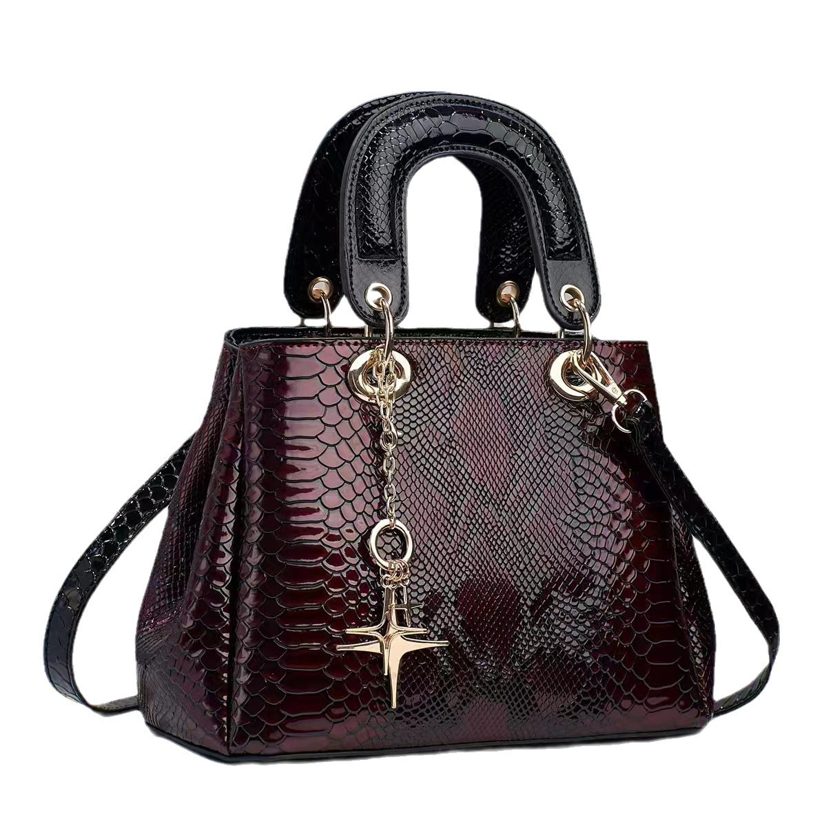 Women's PU Crocodile Purse