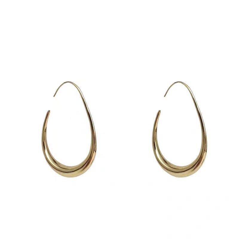 New Water Drop Hoop Earrings