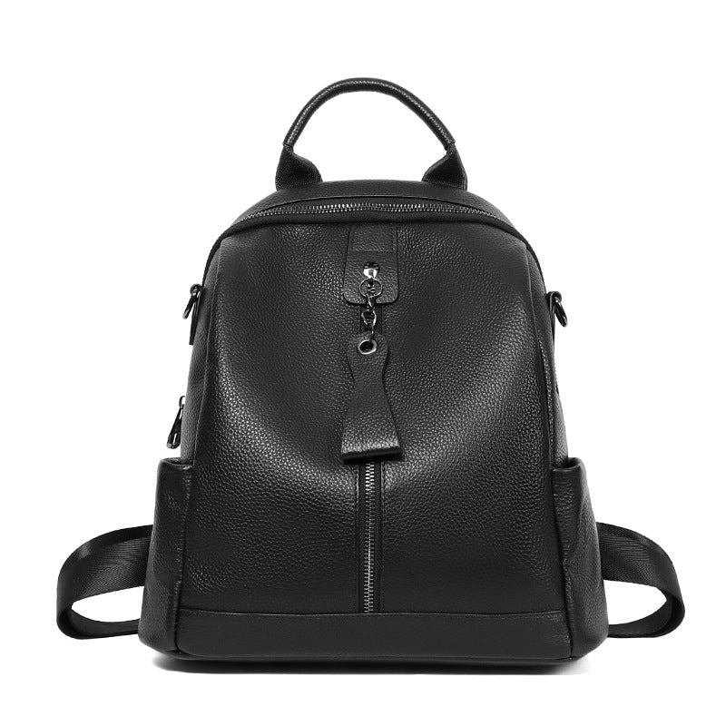 Women's First Layer Cowhide Backpack