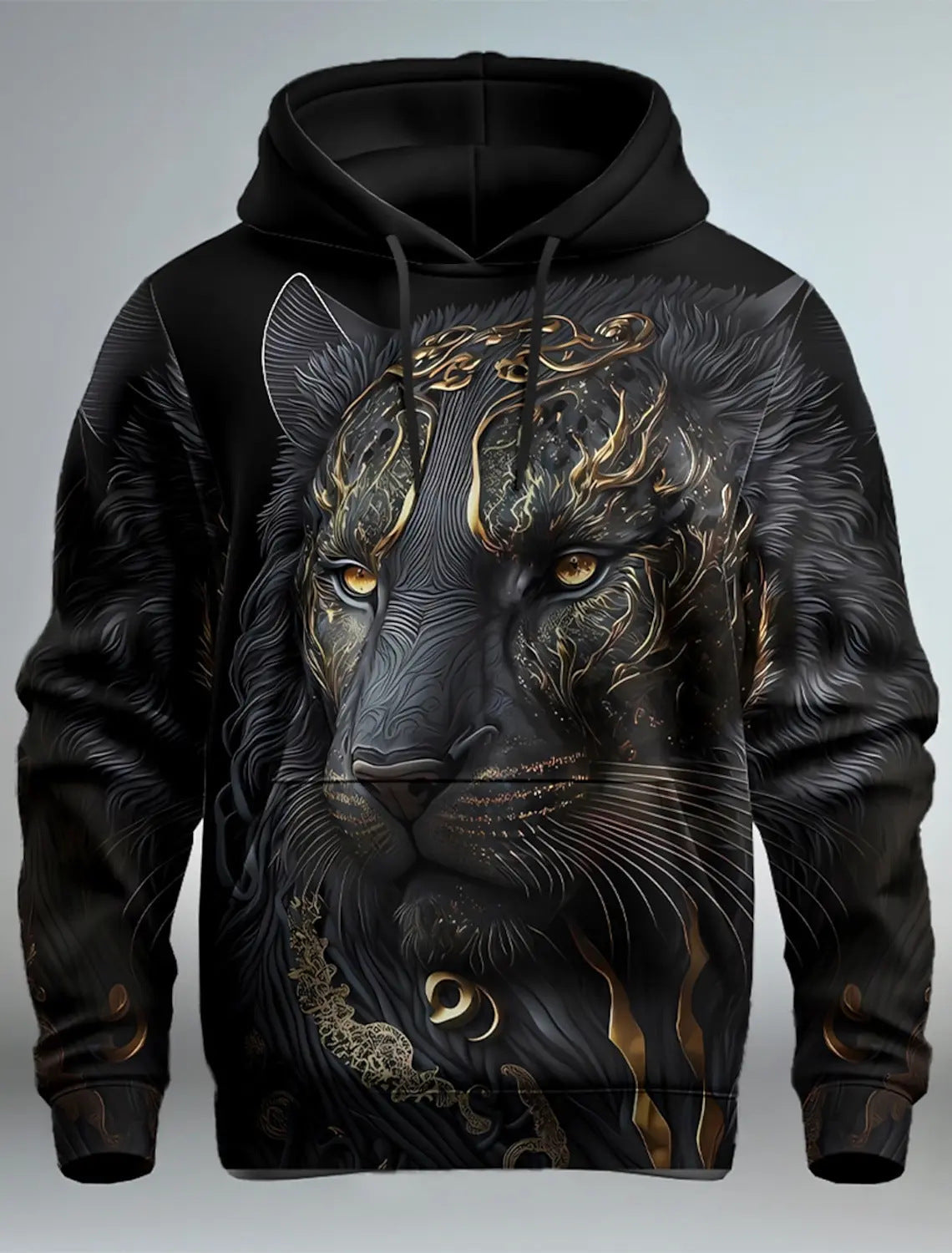 Lion's Head 3D Hoodie