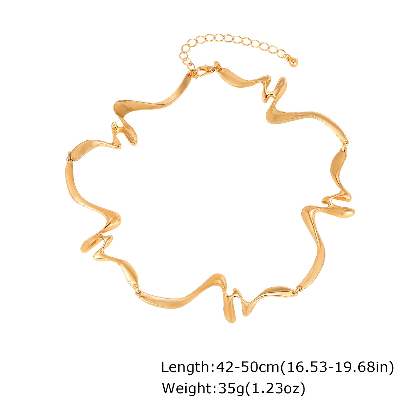 Abstract Exaggerated Liquid Necklace/Bracelet