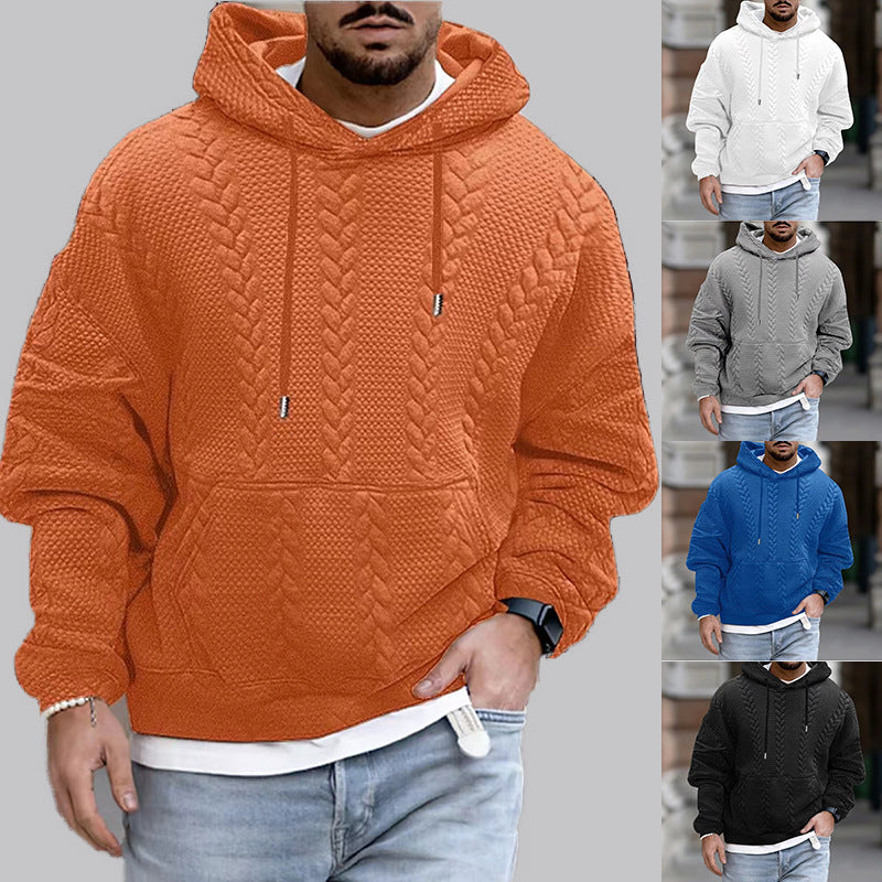 Men's Plus Size Pullover Sweater Hoodie
