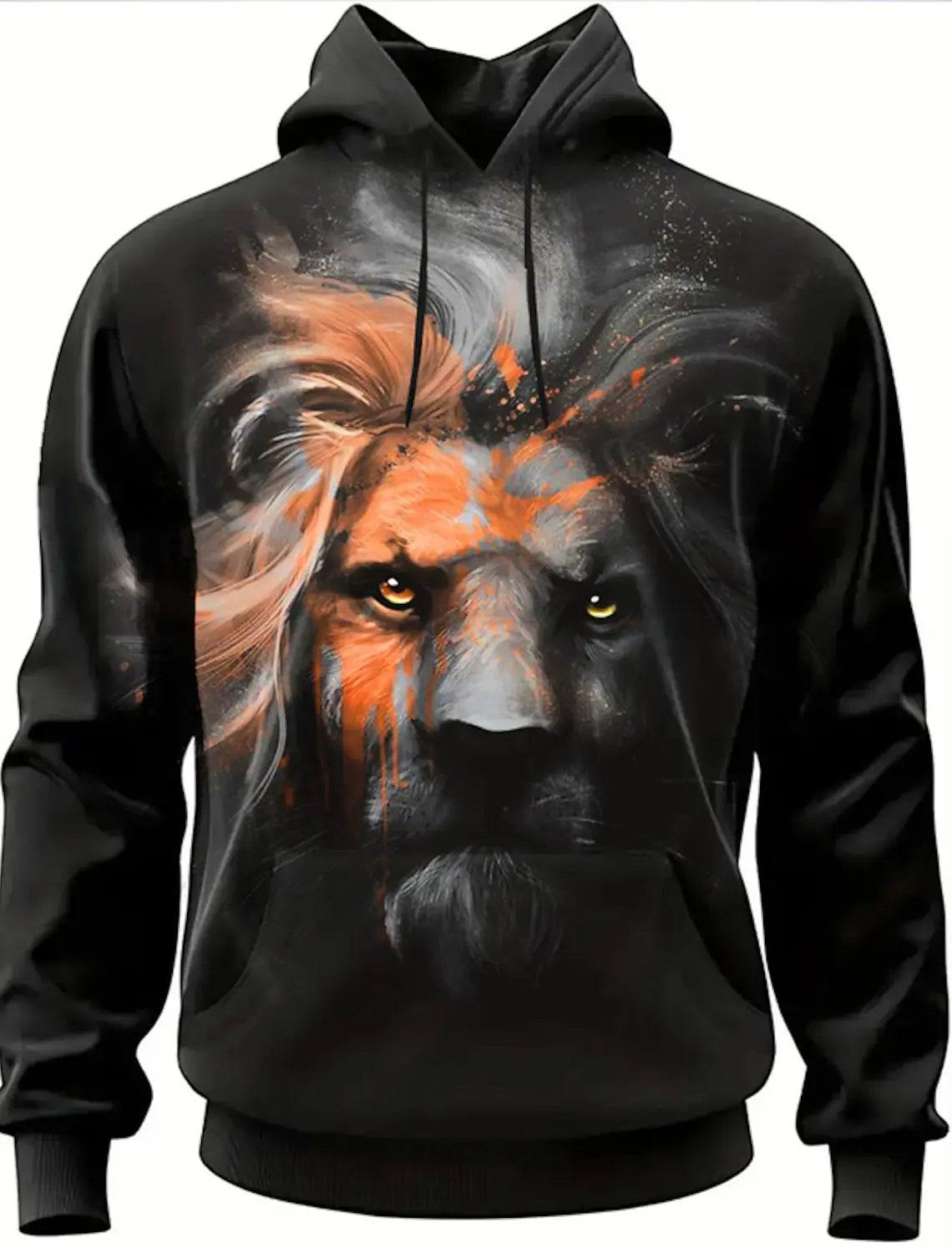 Lion's Head 3D Hoodie