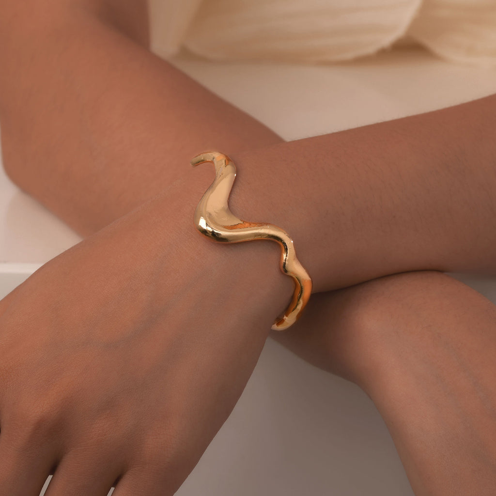 Abstract Exaggerated Liquid Necklace/Bracelet