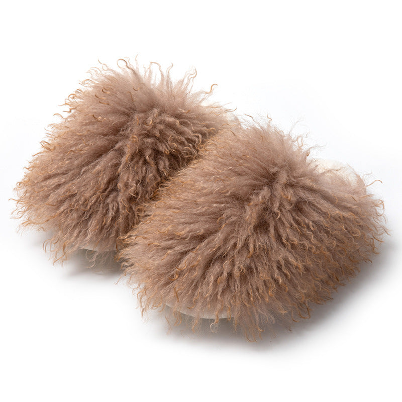 Furry Slippers - Multi Colors - Bazaare Mart