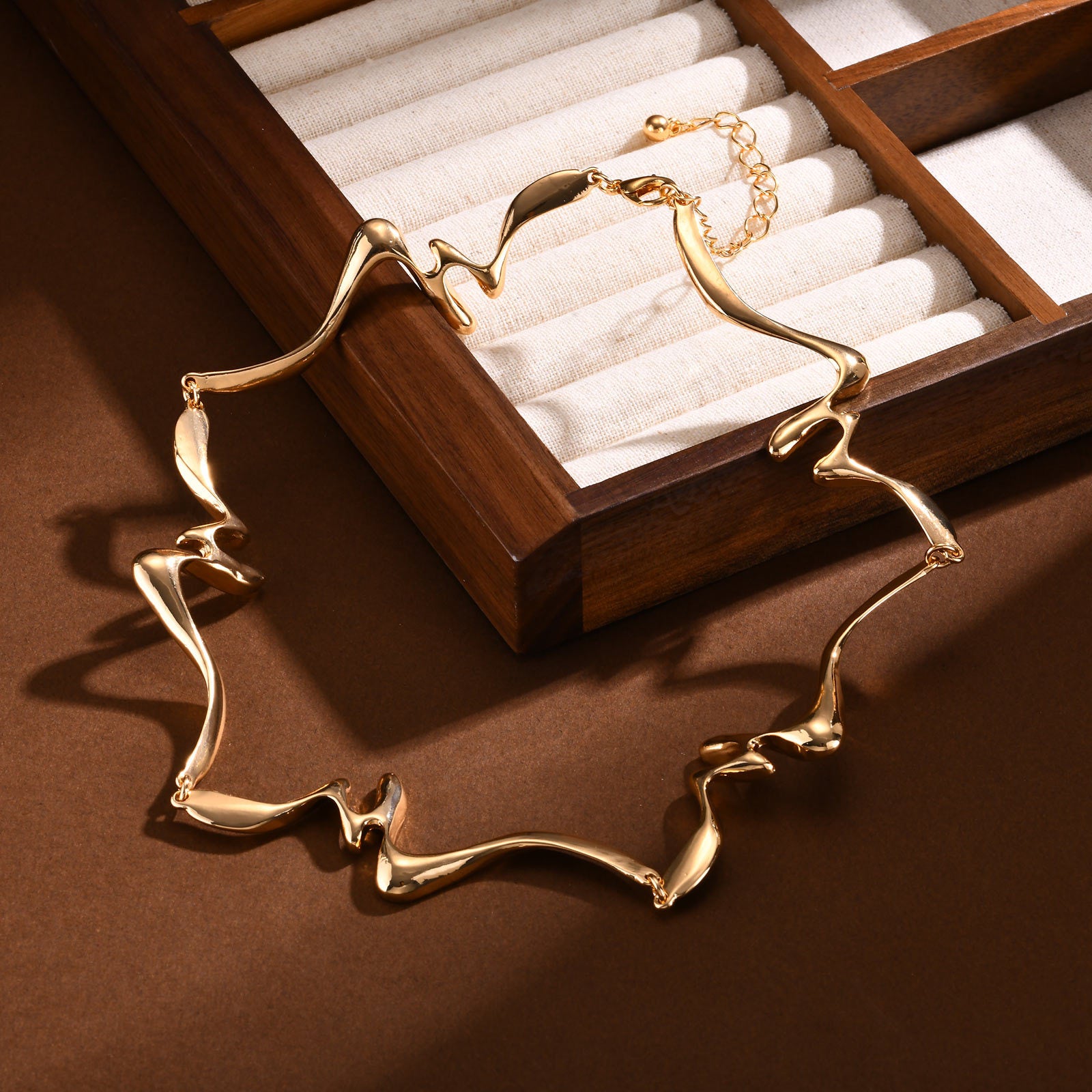 Abstract Exaggerated Liquid Necklace/Bracelet