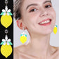 Acrylic Fruit Vegetable Earrings Flower Lemon C38 Bazaare Mart Fruit Earrings