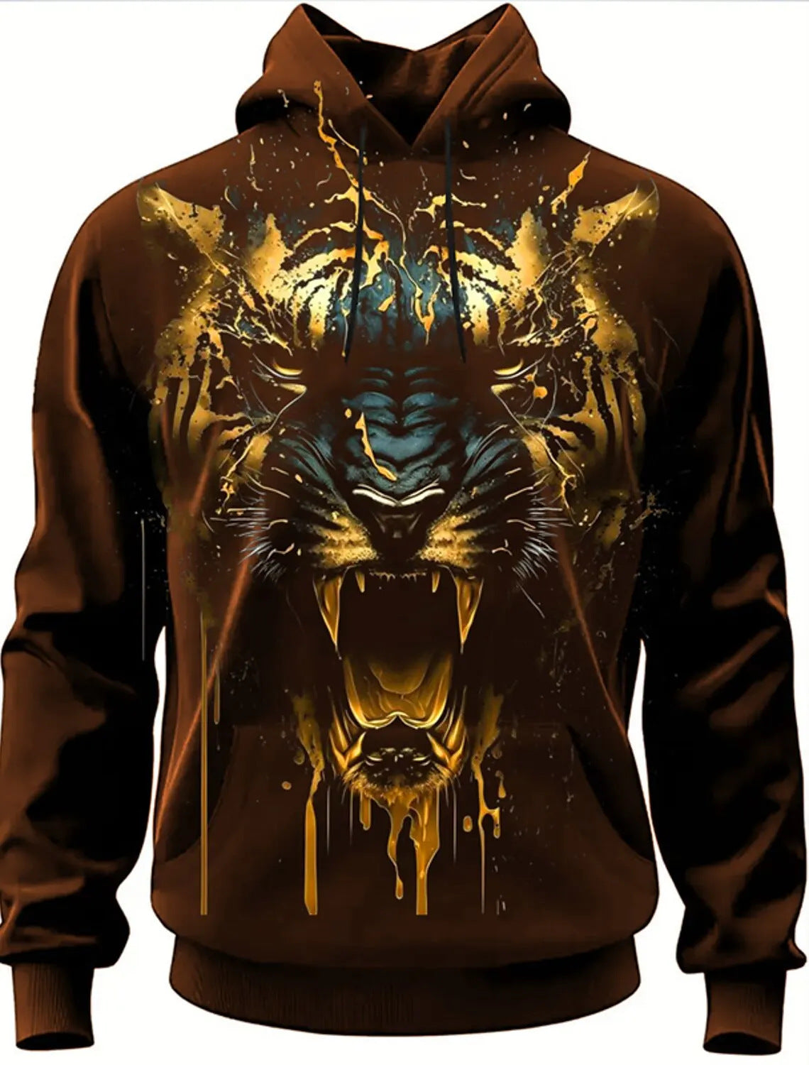 Lion's Head 3D Hoodie