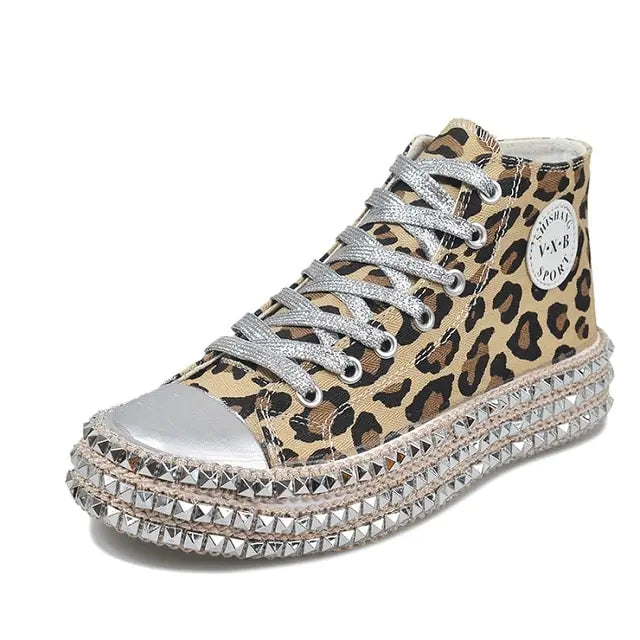 Women Sparkly Canvas Shoes