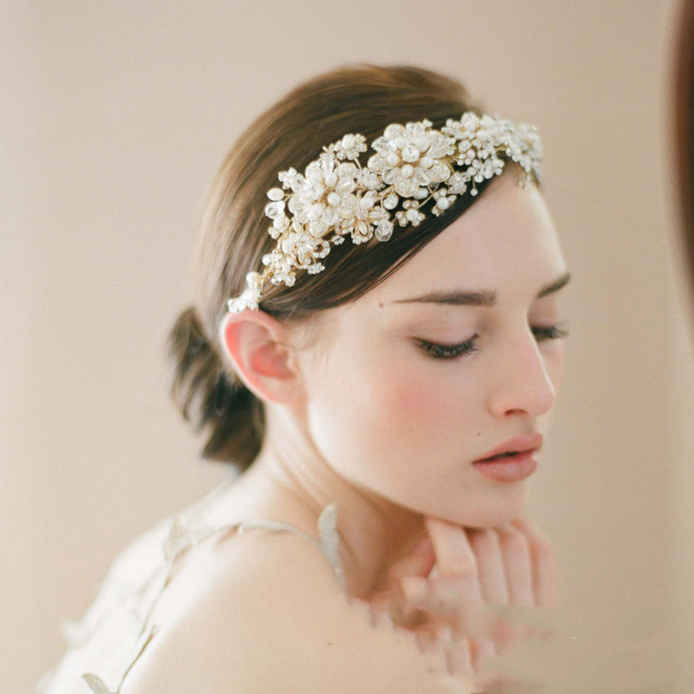Pearl Floral Headband