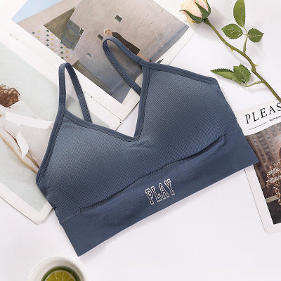 Grey Play Sports Bra