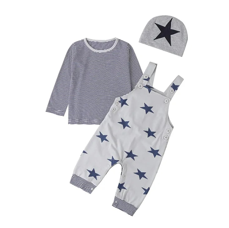 Stars & Stripes 3pc. Baby Boy Clothes