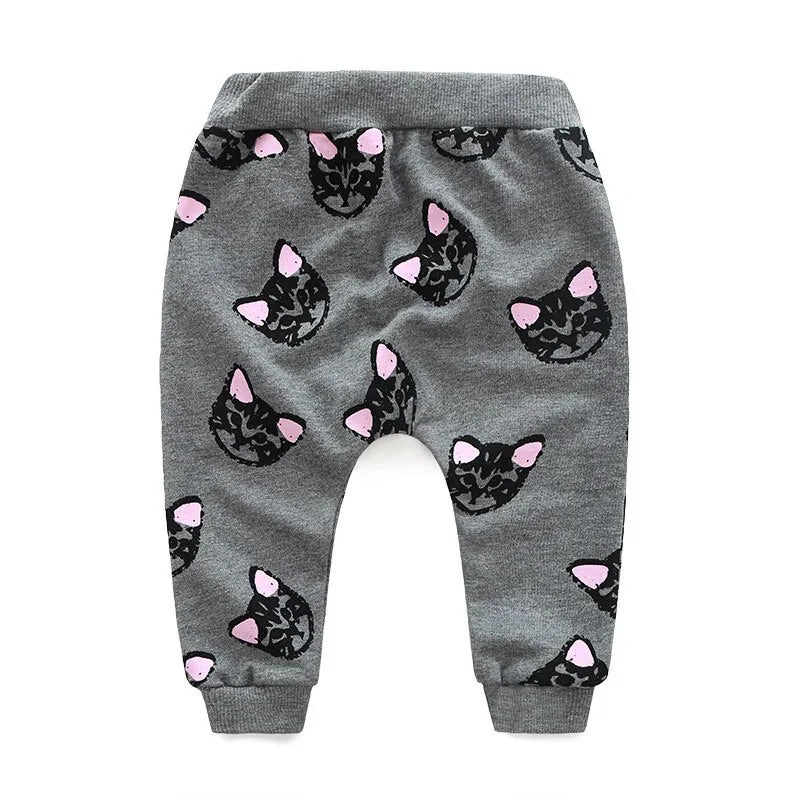 Cat Graphic Clothing Sets For Girls