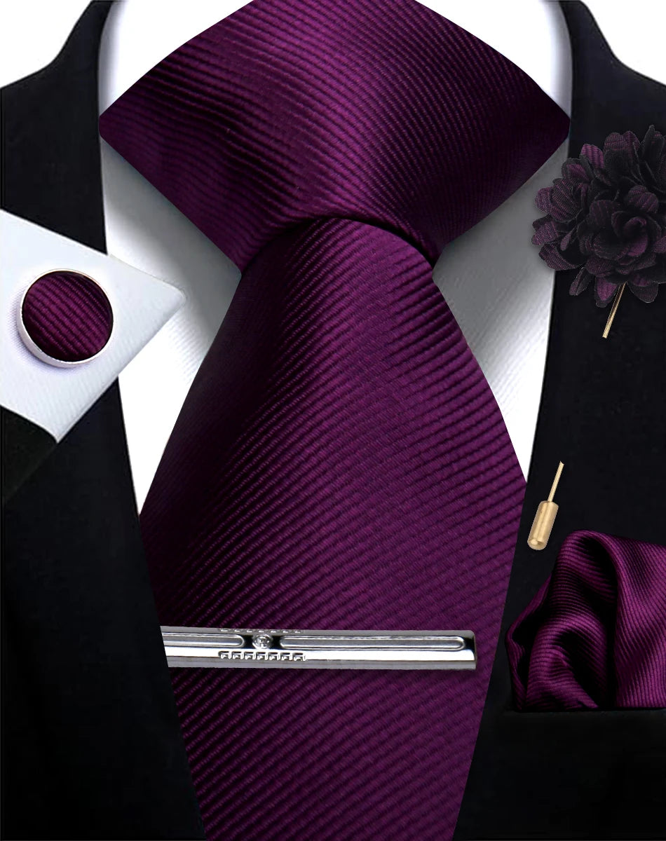 Solid Color 4pc. Tie Set