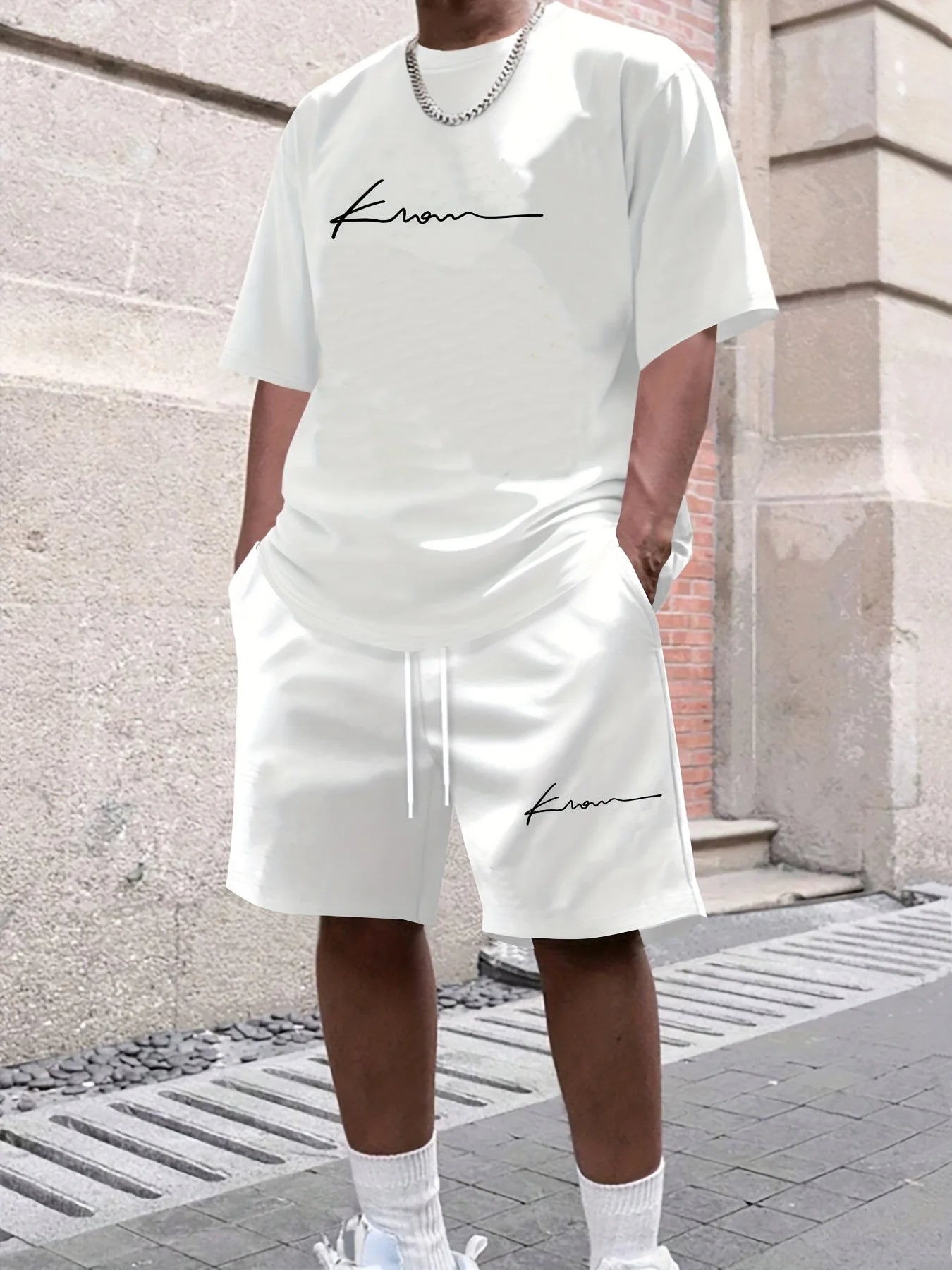 Men's T-Shirt and Shorts Set Bazaare Mart Shorts Set