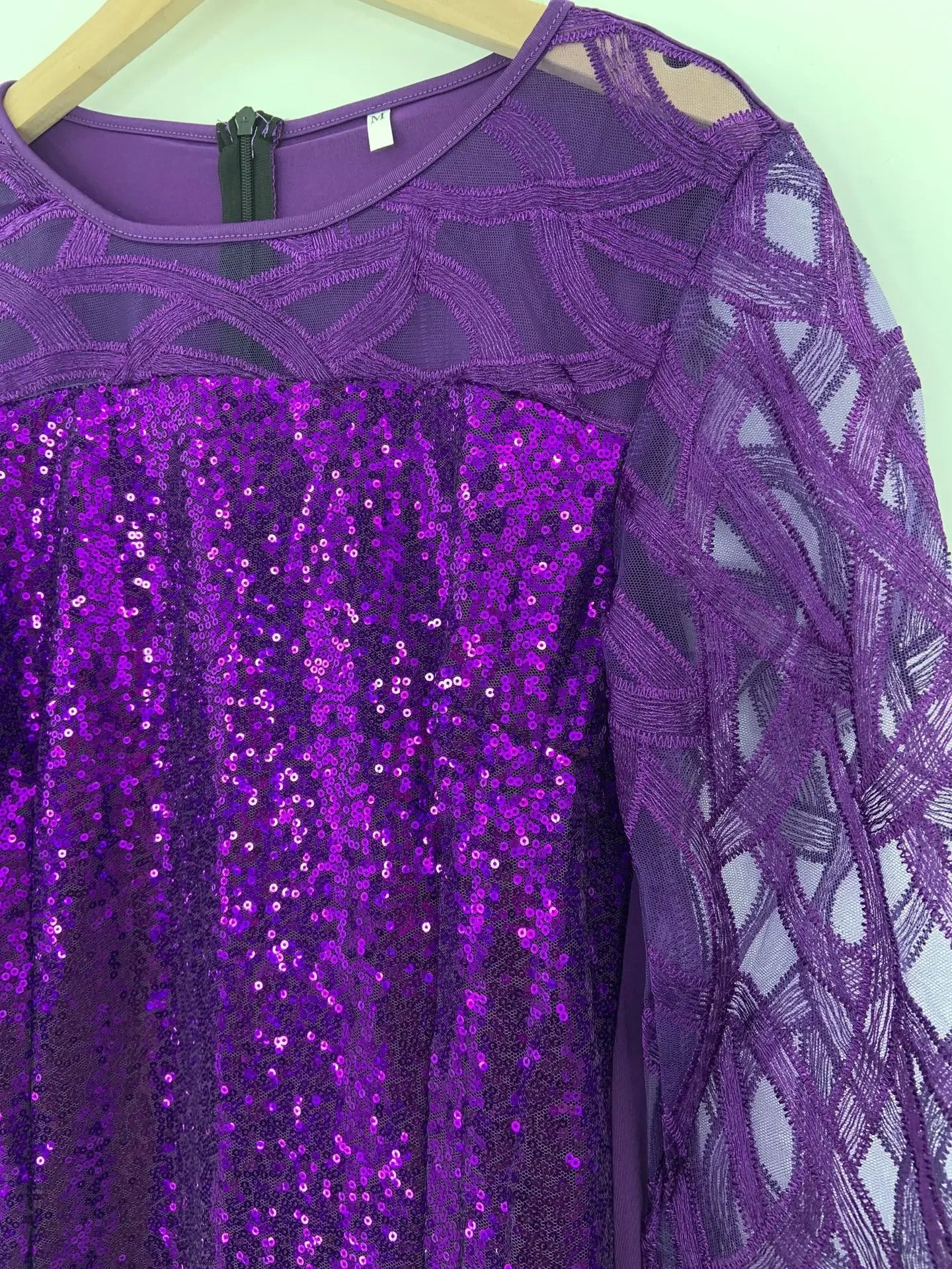 Elegant Sequin Plus Size Dress Bazaare Mart Elegant Sequin Plus Size Dress