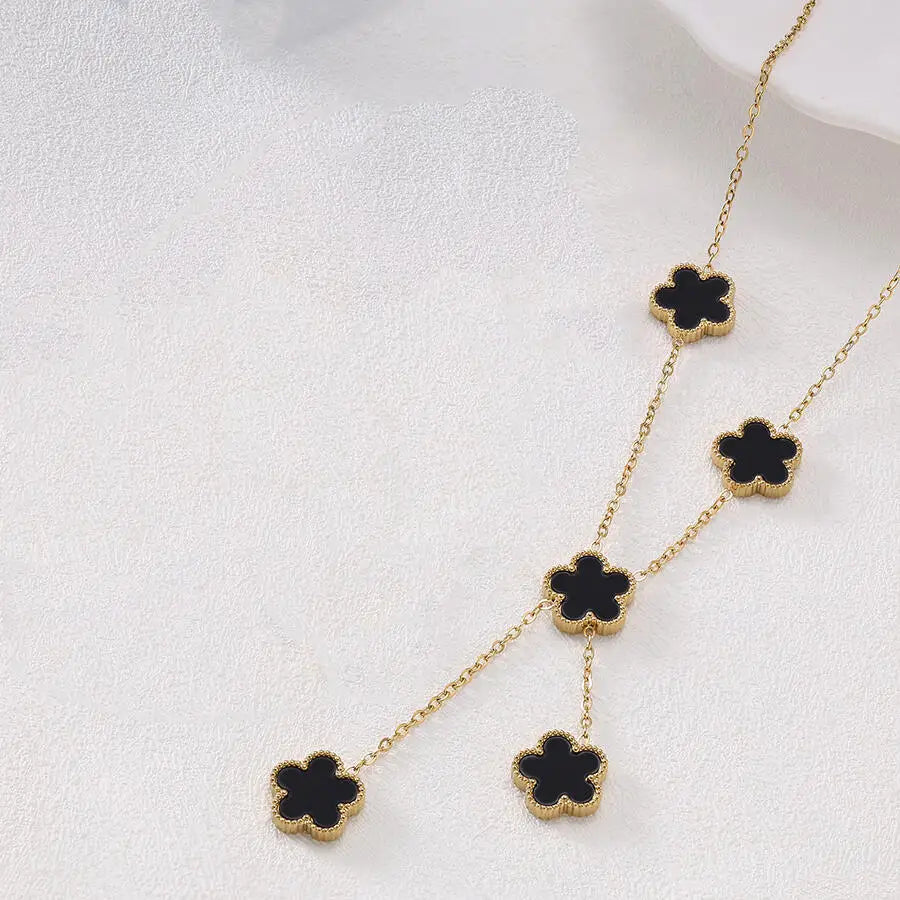 Stainless Steel Flower Jewelry