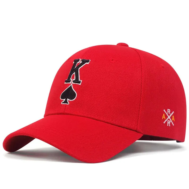 K Spade Embroidered Baseball Caps