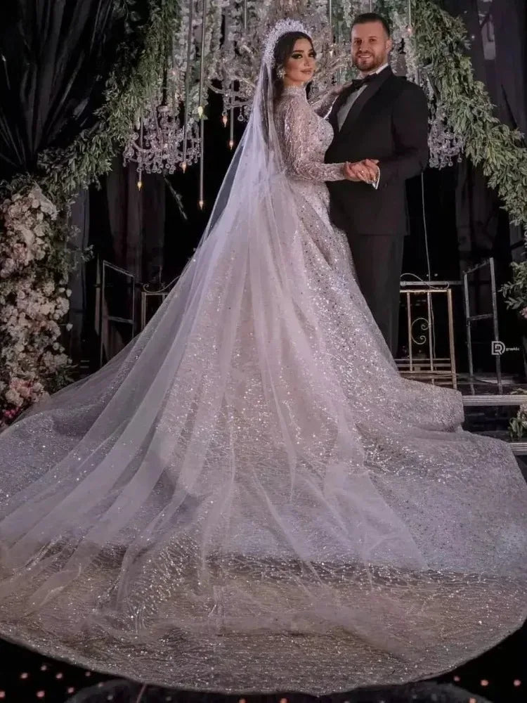 Opulent Luxe Beaded Bridal Gown Bazaare Mart Formal Wedding Gown