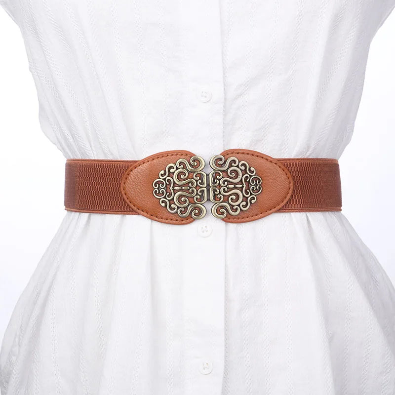 Women's Retro Stretch Belt Bazaare Mart Belt