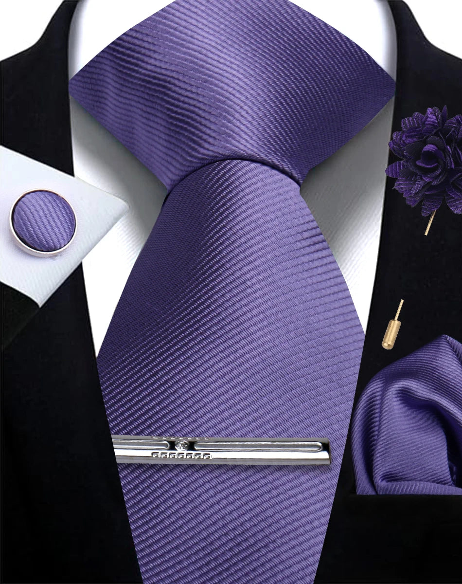 Solid Color 4pc. Tie Set