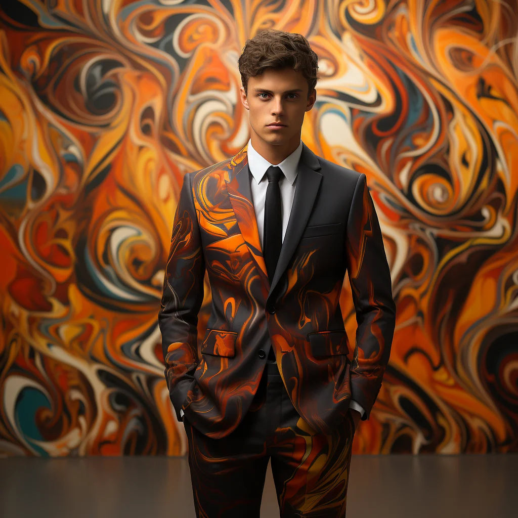 Men's 3D Printed Suits